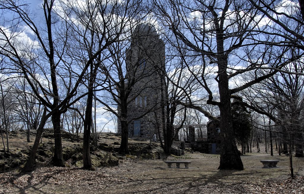 The Observation Tower in Garret Mountain Reserve