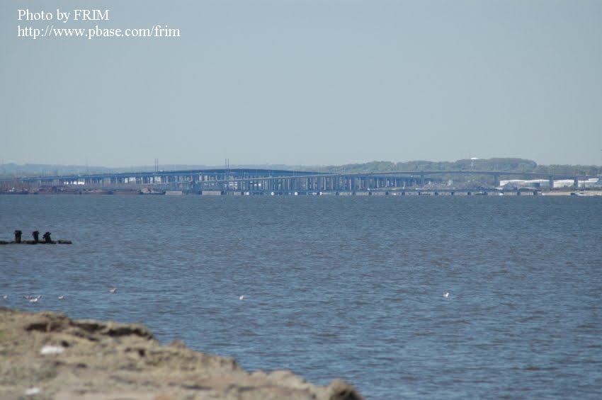 Driscol and the Victory Bridges From Cliffwood Beach