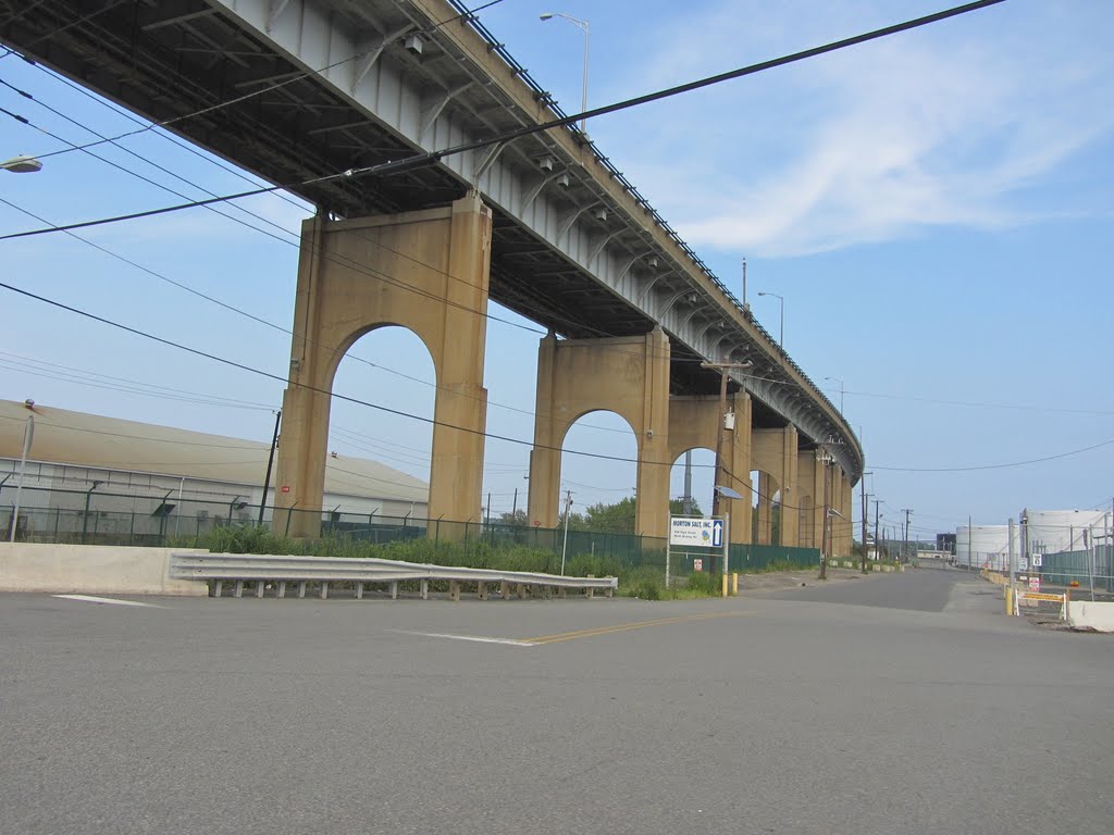 Under the Outerbridge Crossing
