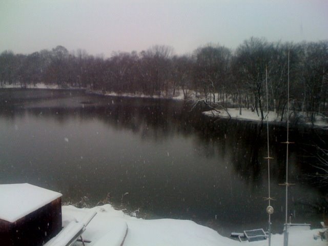 first snowfall 07/08 swedes lake aka lake sewey sooey