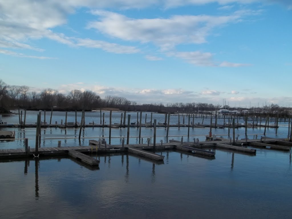 Dredge Harbor, Delran, NJ USA  14 February 2011