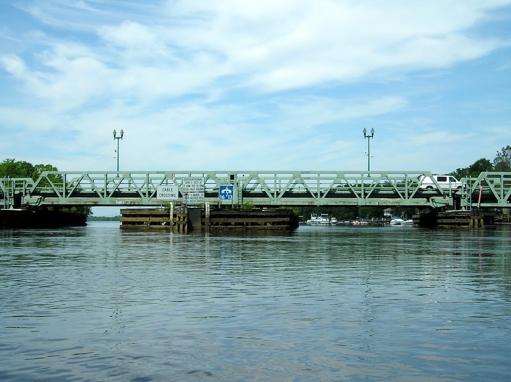 Riverside-Delanco Bridge over the Rancocas Creek, New Jersey