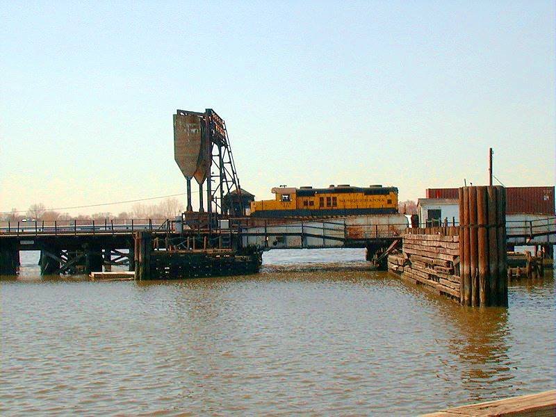 Drawbridge Near CP5 NYS&W 1804