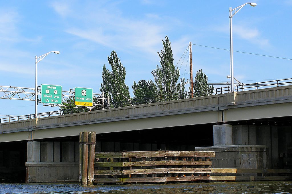 US Route 46 Bridge over Overpeck Creek, New Jersey