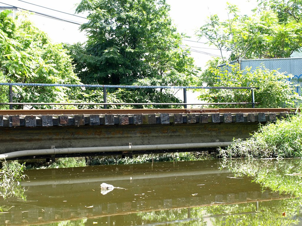 Lakeview Railroad Bridge over Bellmans Creek, New Jersey Meadowlands