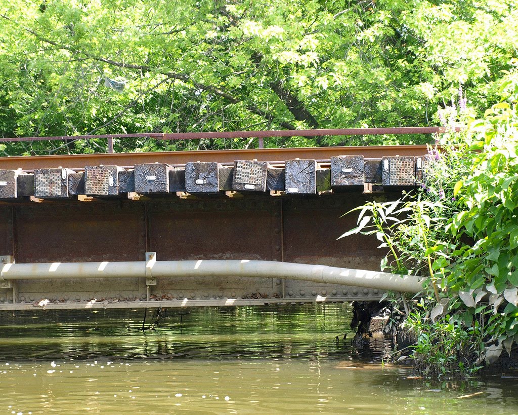Railroad Bridge over Bellmans Creek, New Jersey Meadowlands