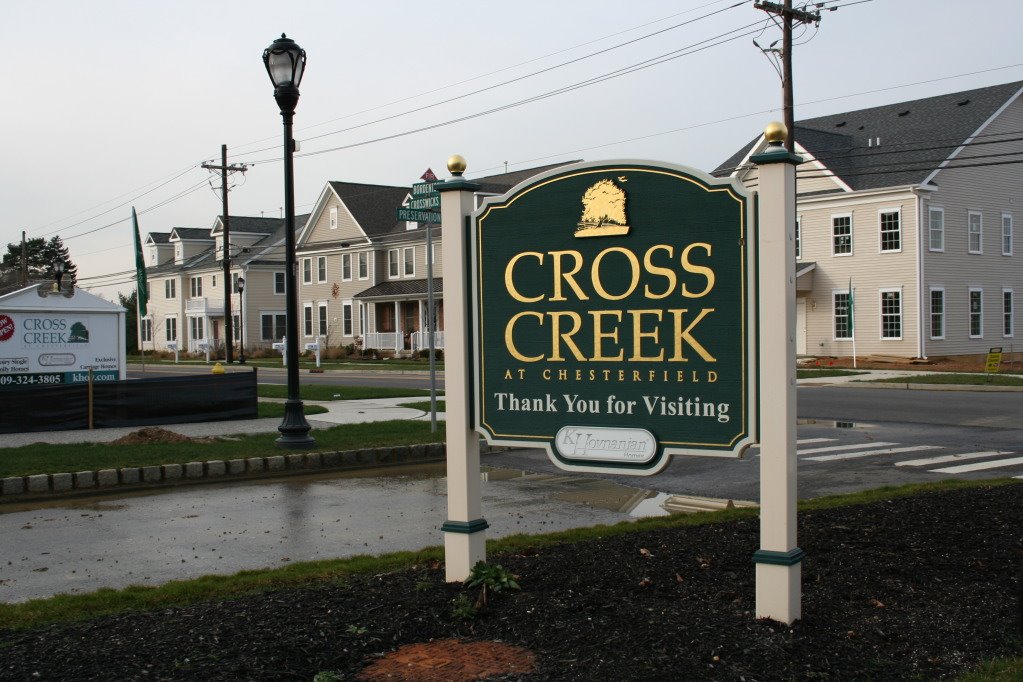 Chesterfield NJ, Cross Creek Development