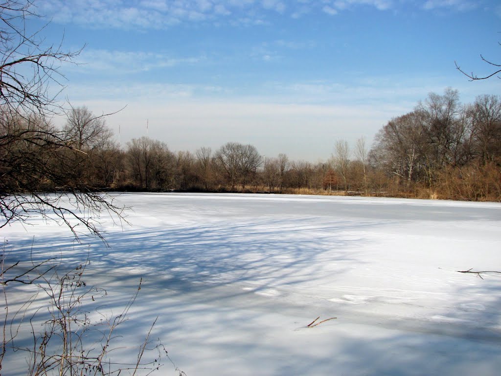 Frozen Indian Pond