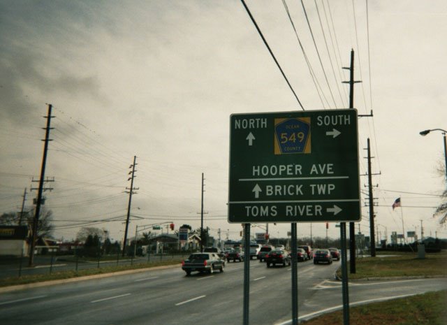 Route 37 At Hooper Ave