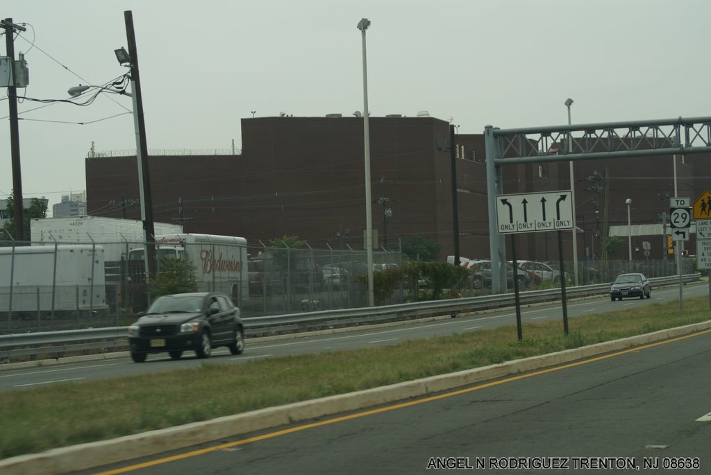 TRENTON STATE PRISON TRENTON, NJ USA SEEN FROM RT 129