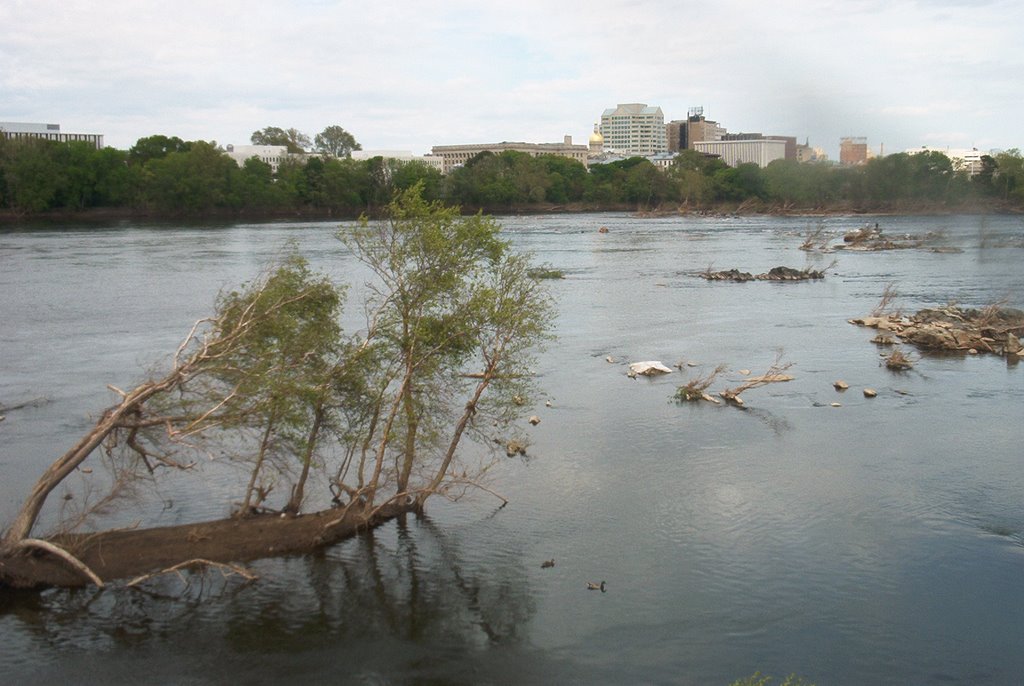 Trenton from Morrisville Dike