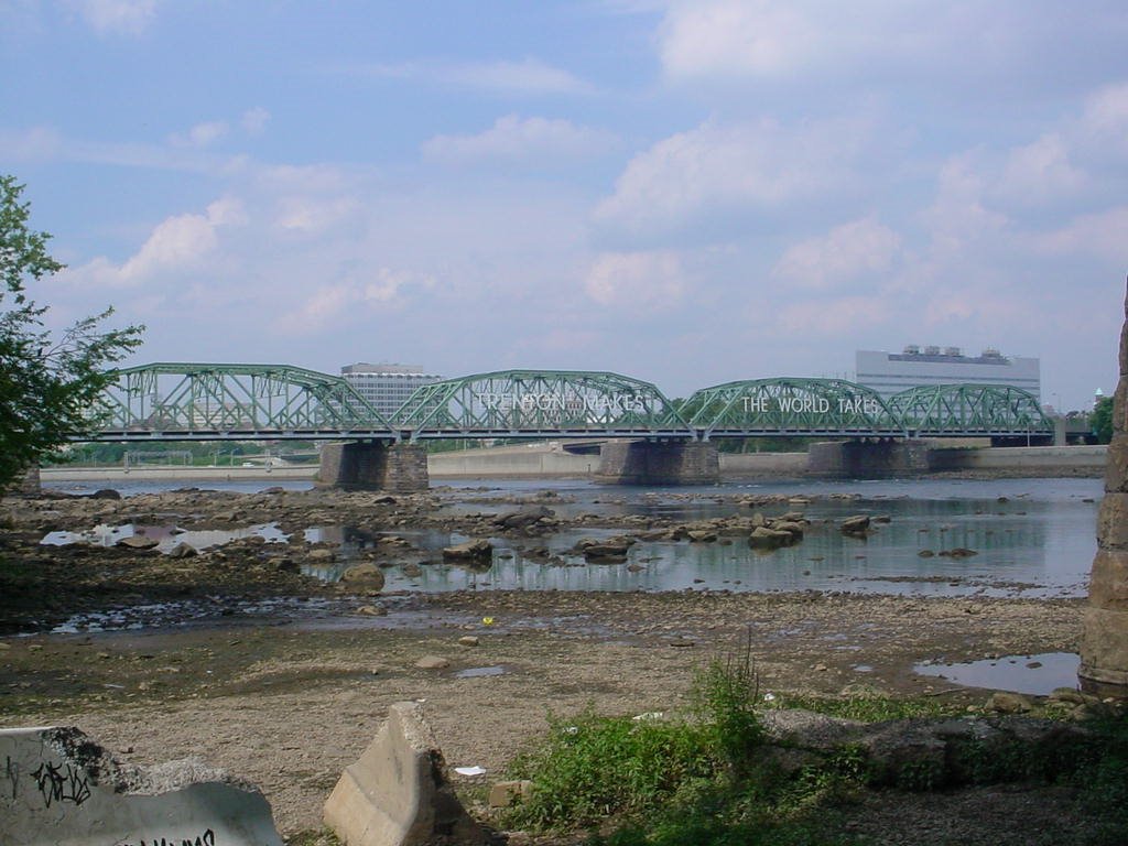 The "Trenton Makes - The World Takes" Bridge from Morrisville, PA to Trenton, NJ
