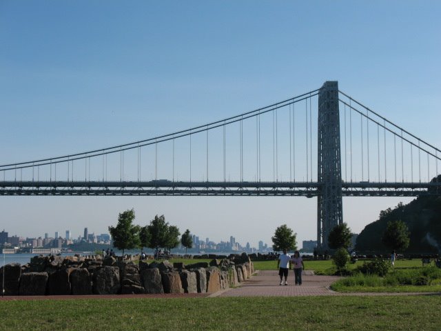 Wiev to George Washington Bridge