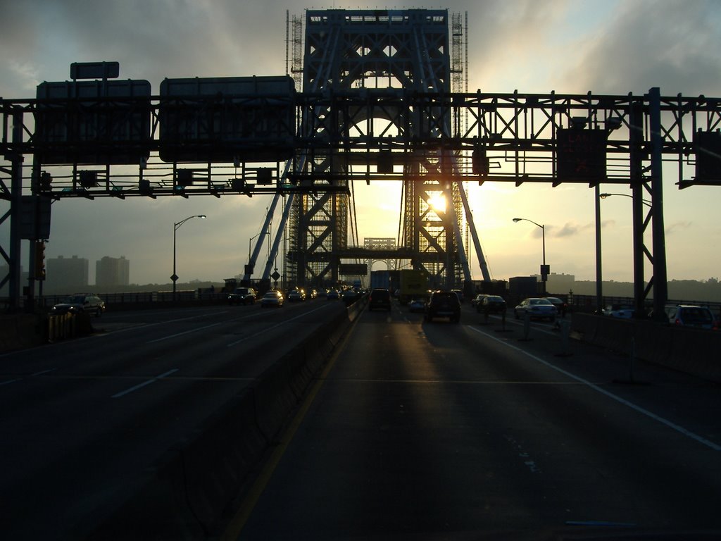 Sunset on the George Washington