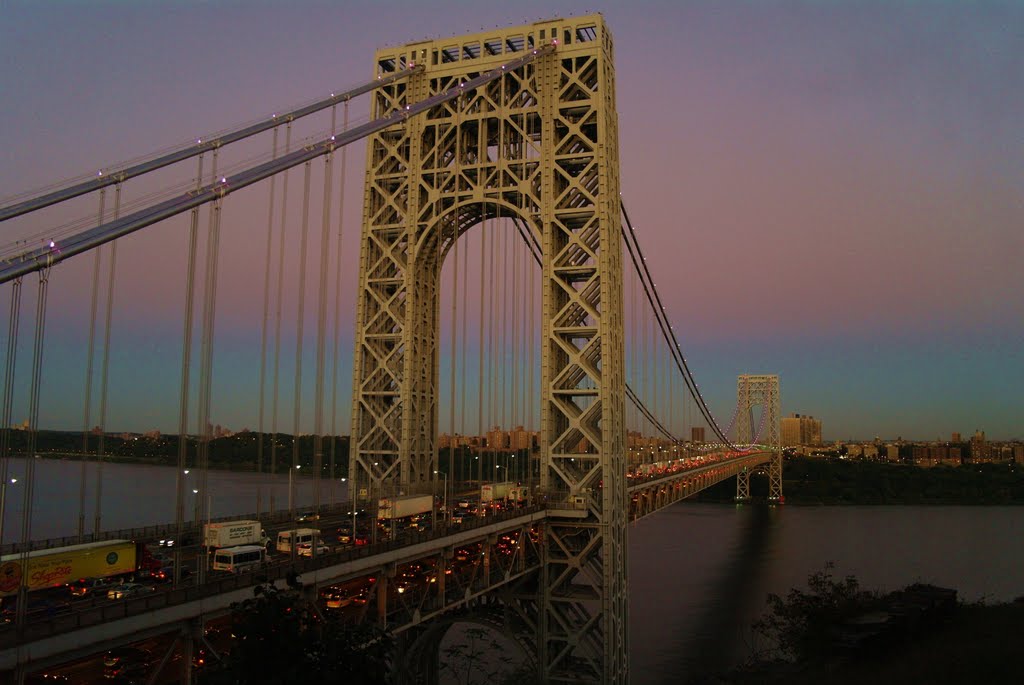 The Washington Bridge, In That Magic Moment When everything becomes gold