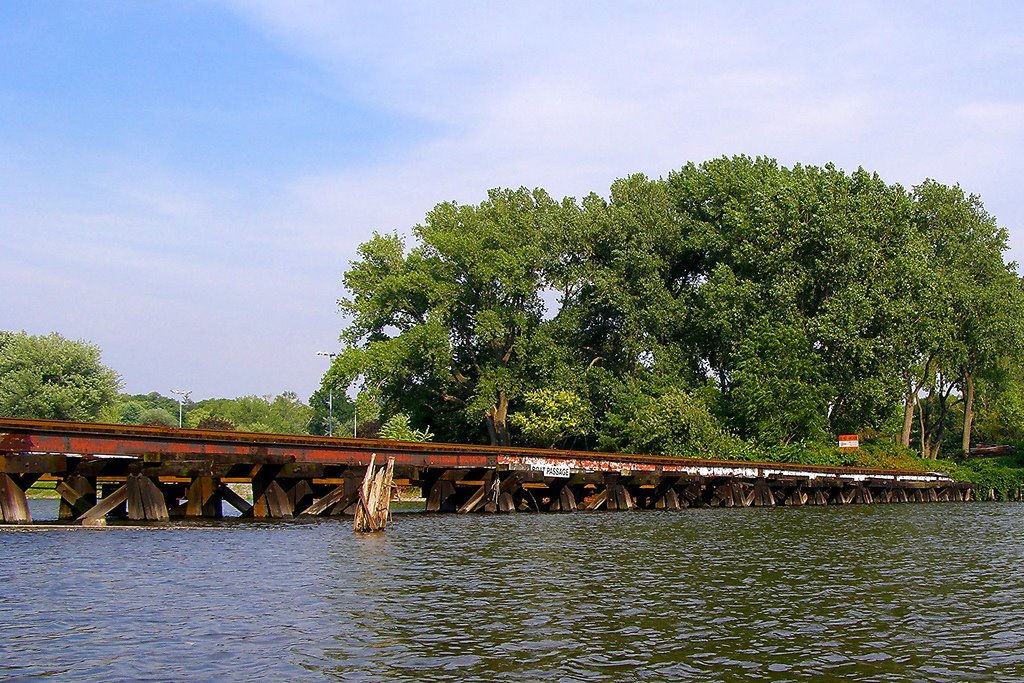 NYS&W Railroad Bridge over the Hackensack River, New Jersey