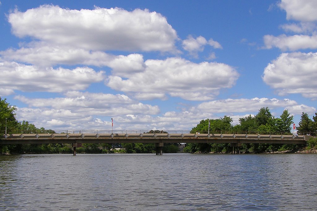 Fairleigh Dickinson Footbridge over the Hackensack River, New Jersey