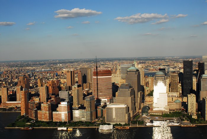 birds-eye view on Battery Park 3