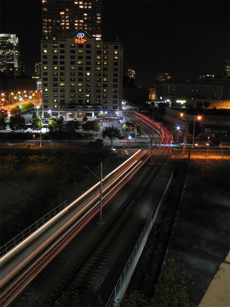 Light rail near Newport