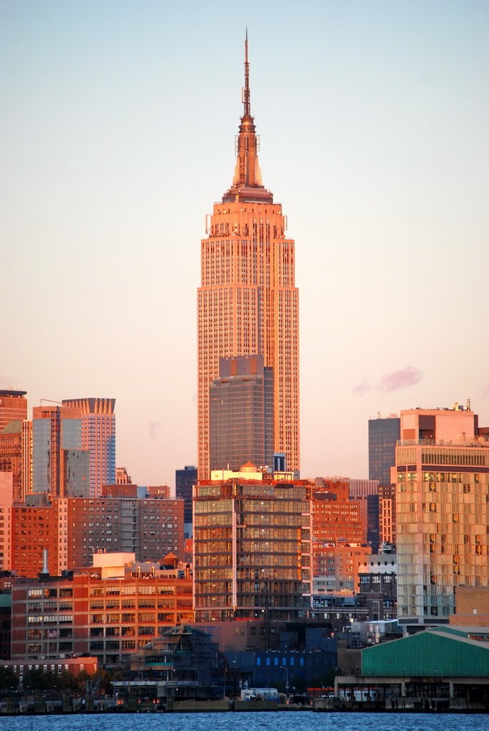 Empire State Building, view from Hoboken