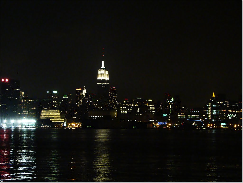 Unforgetable view to Manhattan from Hoboken, NJ