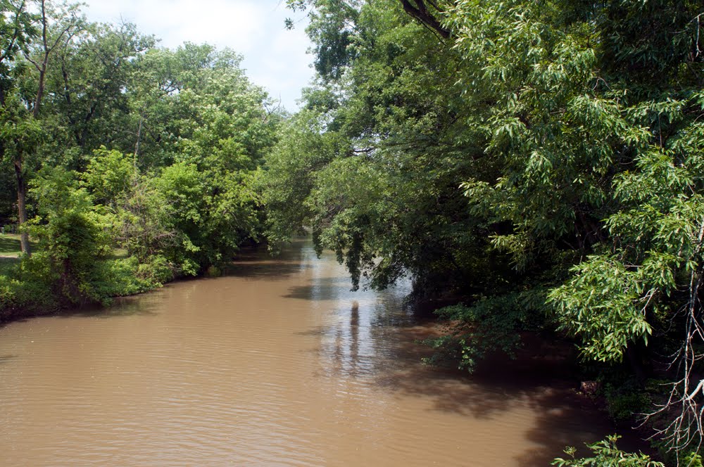 Cooper River From Grove Street, Looking Downstream