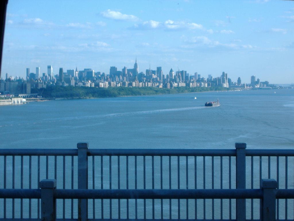 Looking south off the George Washington