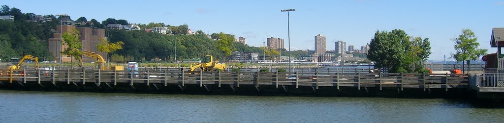 View to the Cliffs from the Hudson
