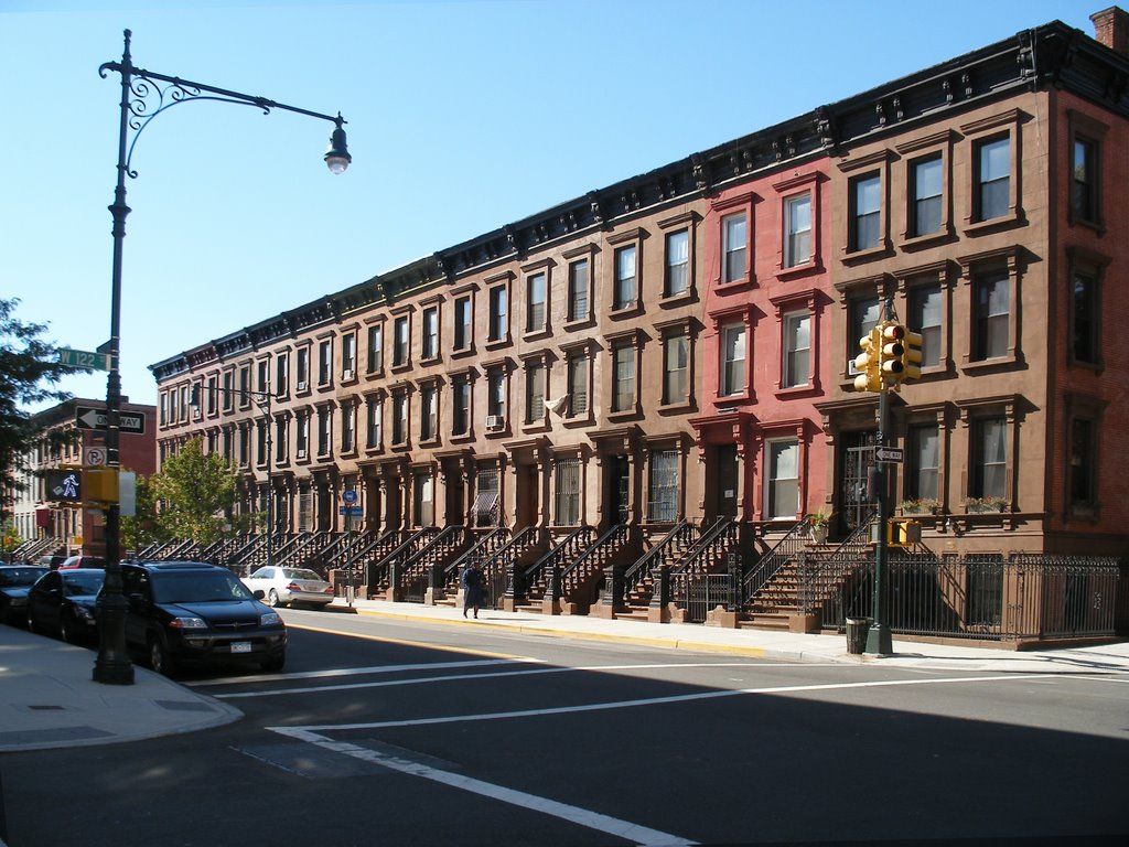 Brownstones at 122nd and Manhattan