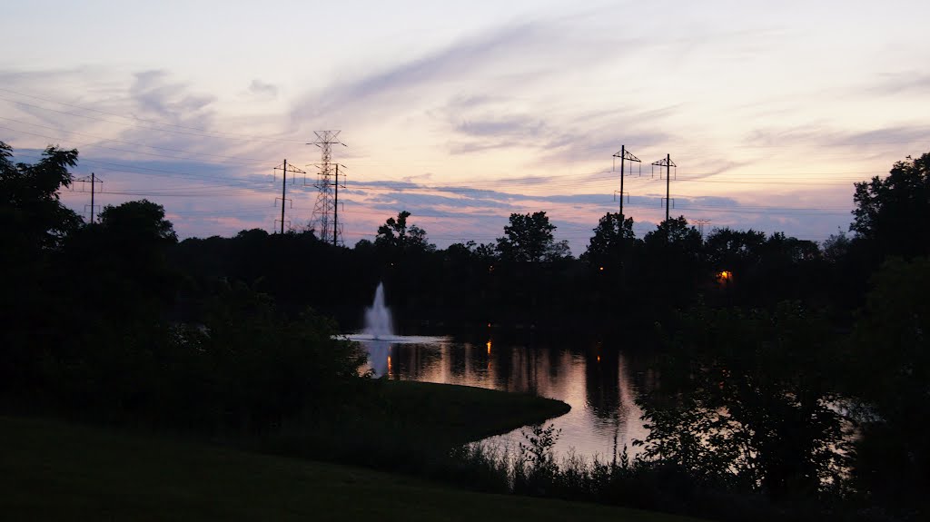 Twilight Over Twilight Over Lake Papaianni, June 14, 2012
