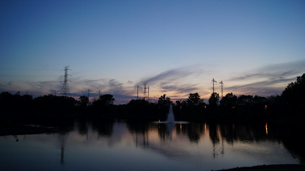 Twilight Over Twilight Over Lake Papaianni, June 14, 2012