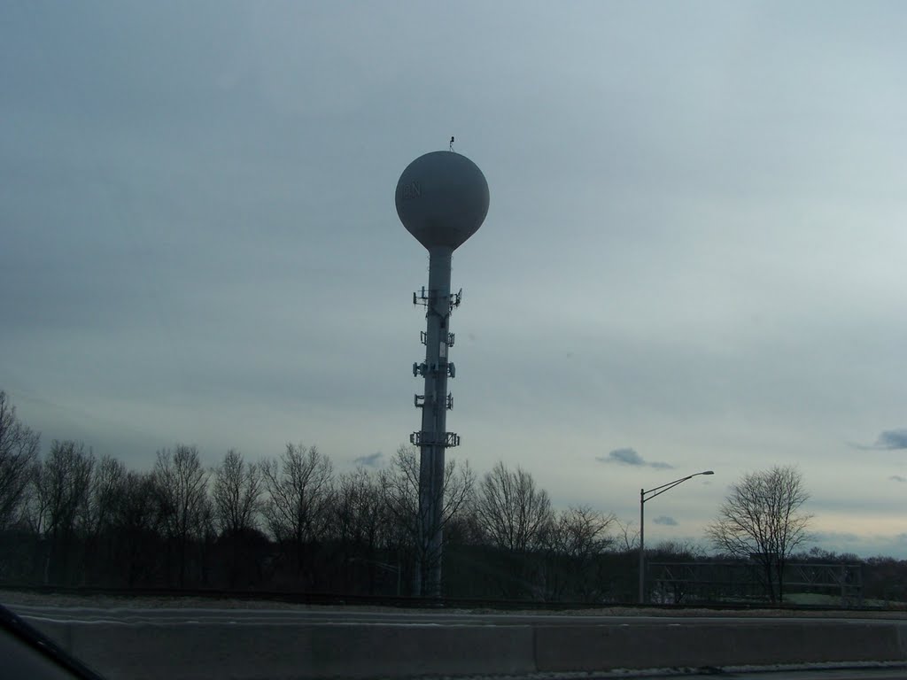 Union NJ Water Tower (Worlds Tallest) 12-22-2009