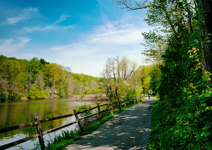 south county trail way, woodland lake