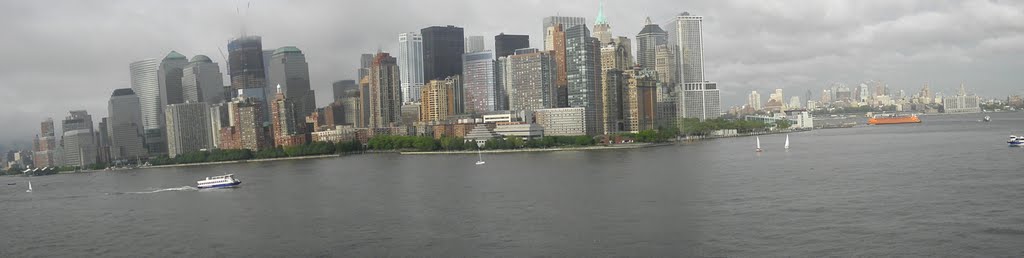 New York skyline panarama
