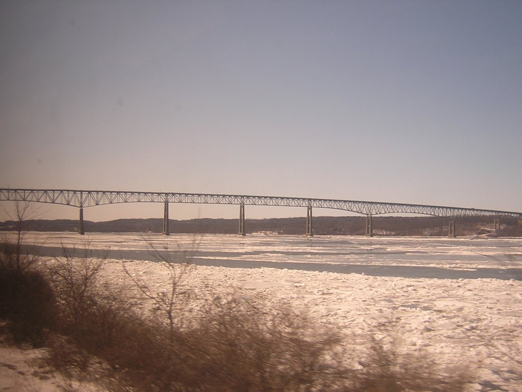 Rip Van Winkle Bridge Over The Hudson River, 3-2-2009