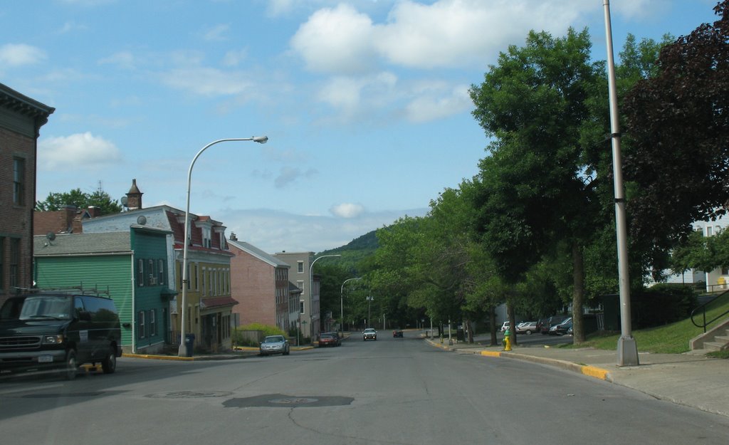 Down Front Street in Hudson