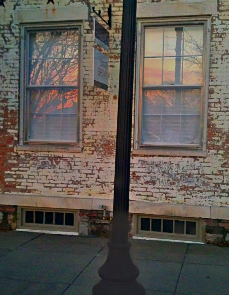 Sunset in Windows in Hudson