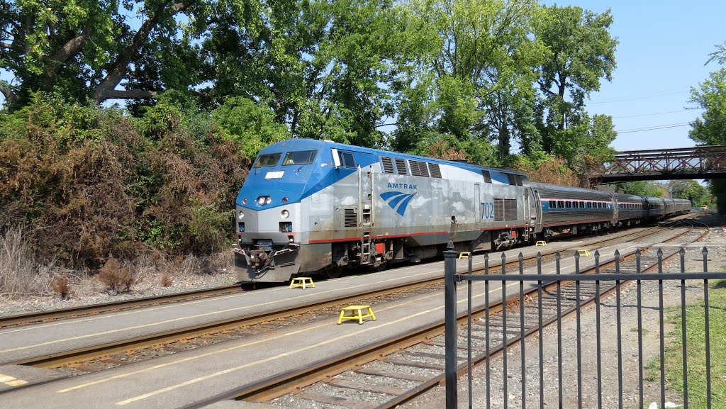 Train 290 Arriving in Hudson, NY