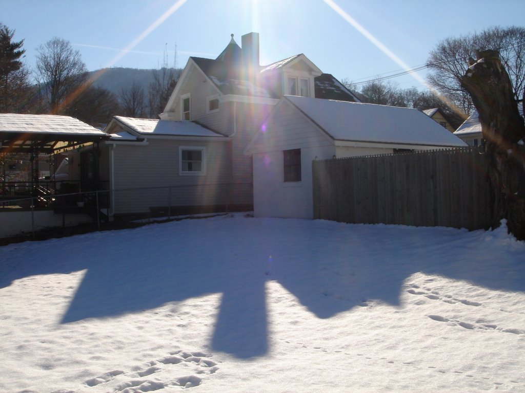 Out the back door, 95 Liberty Street, Beacon