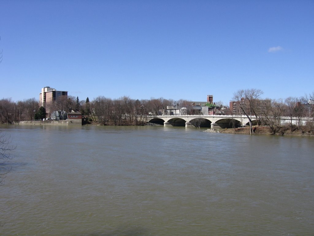 Confluence of the Chenango and Susquehanna Rivers in Binghamton [008284]