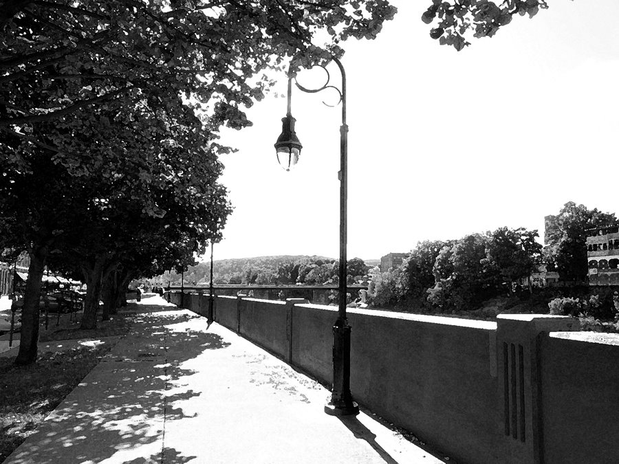 copyrighted__  Wall Street Chenango River