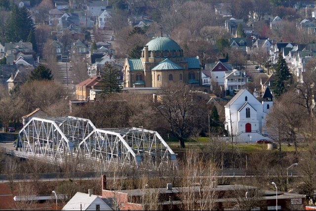 copyrighted__  Exchange St Bridge & St John & Andrew
