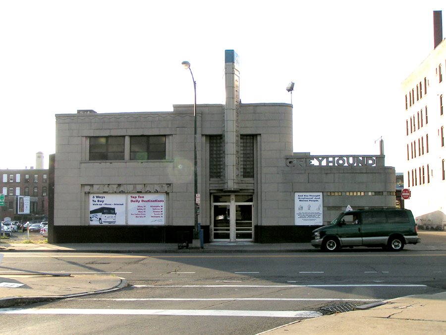 (copyrighted)  1938 Greyhound Bus Station (pic 2005)