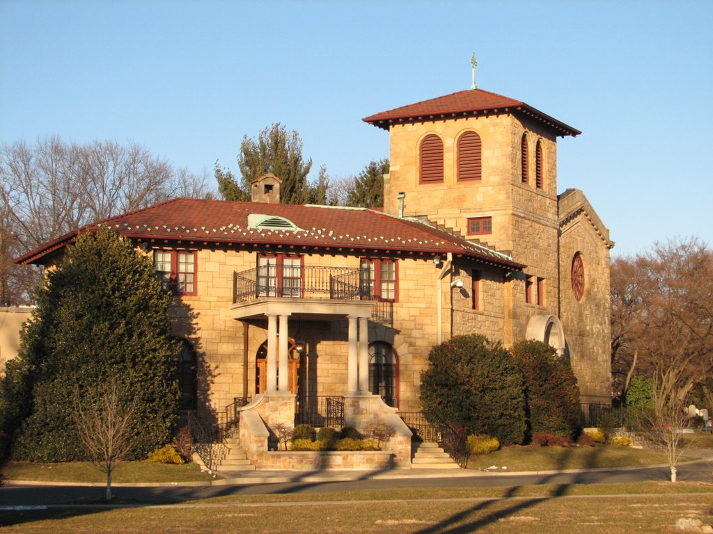 Flushing Cemetery main building