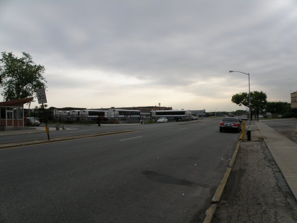 MTA Bus Depot at Laguardia Airport.