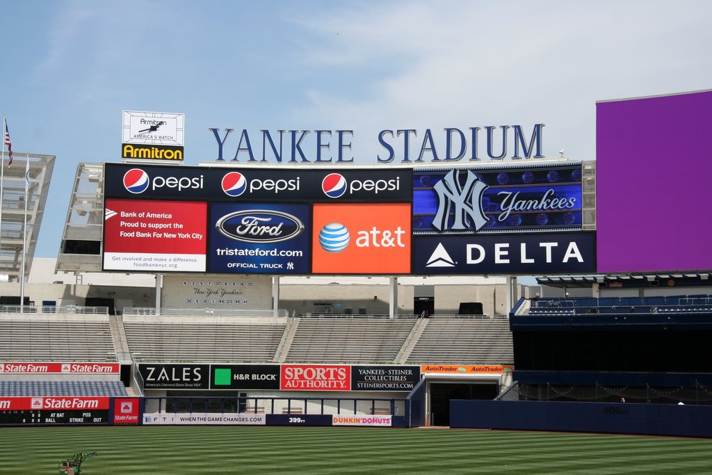 New Yankee Stadium Scoreboard