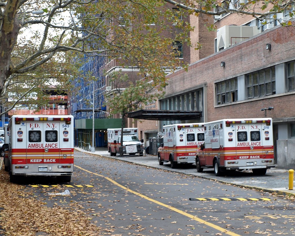 FDNY EMS Battalion 16 Station House, Harlem Hospital Center, New York City