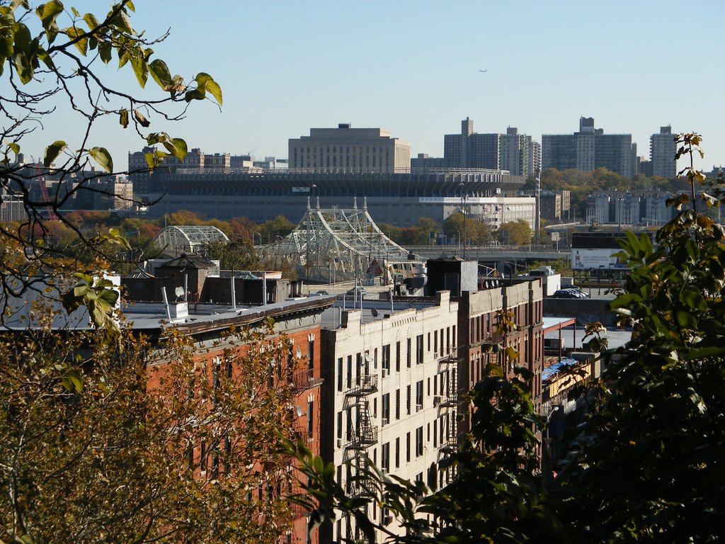 Yankee Stadium from Sugar Hill