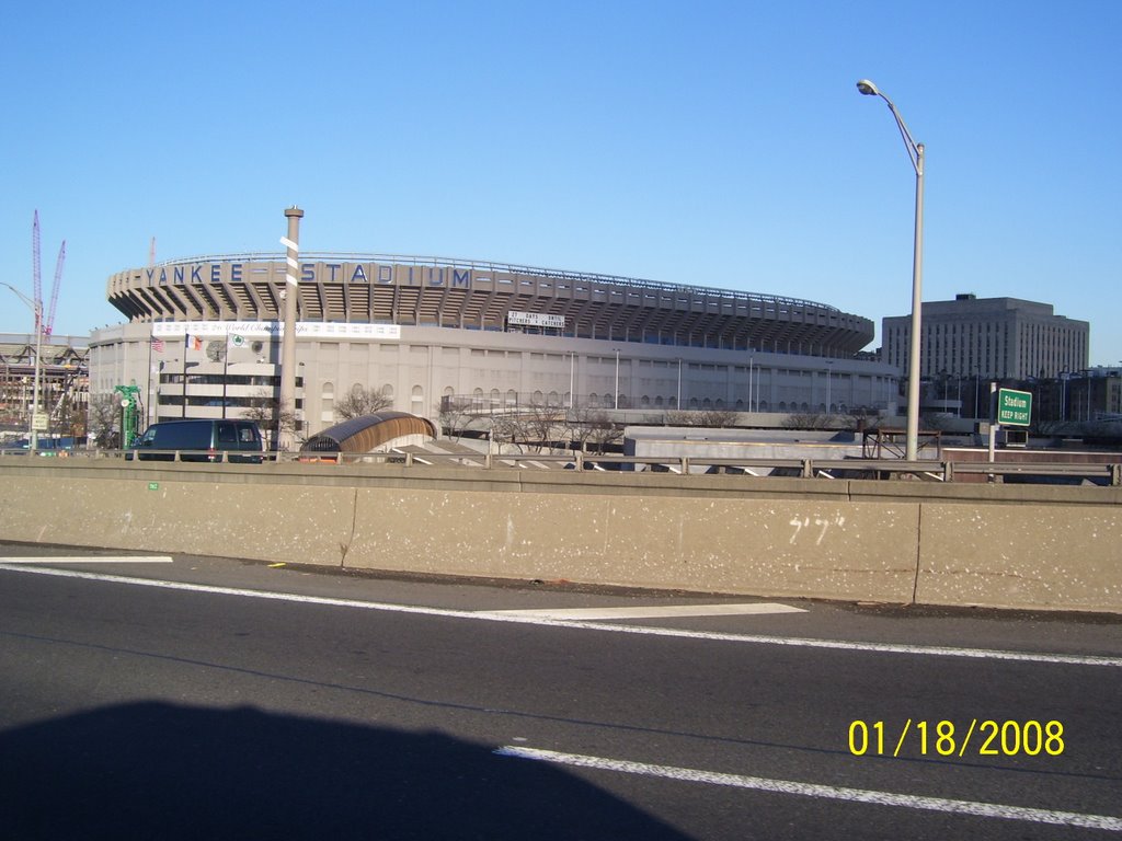 new Stadium @ left of Yankee Stadium,Bronx NYC