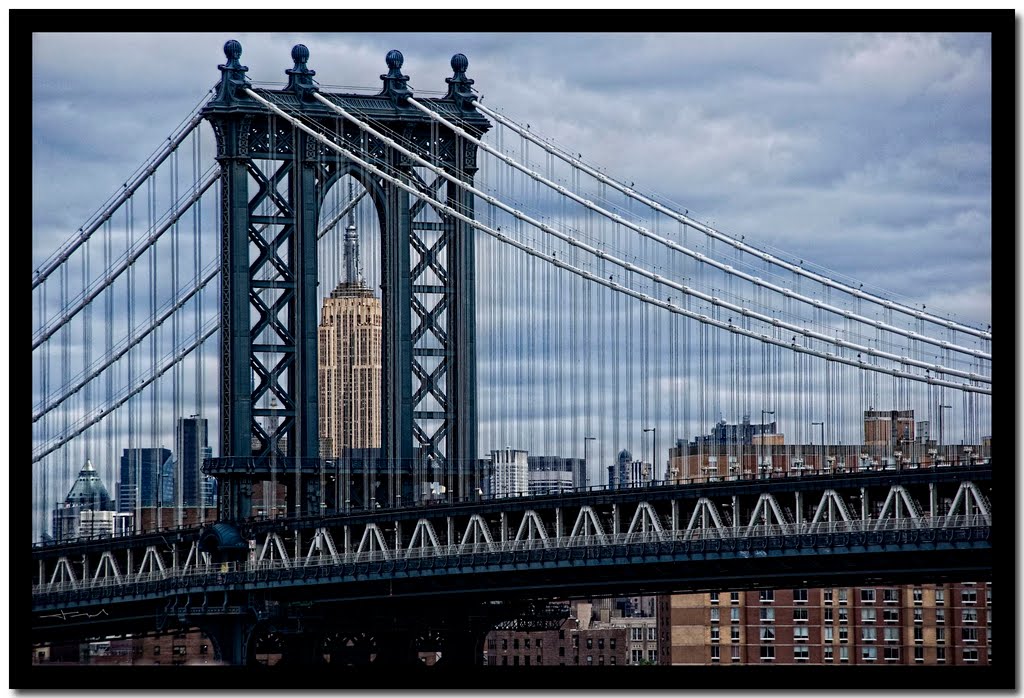 Manhattan Bridge & the Empire State Building